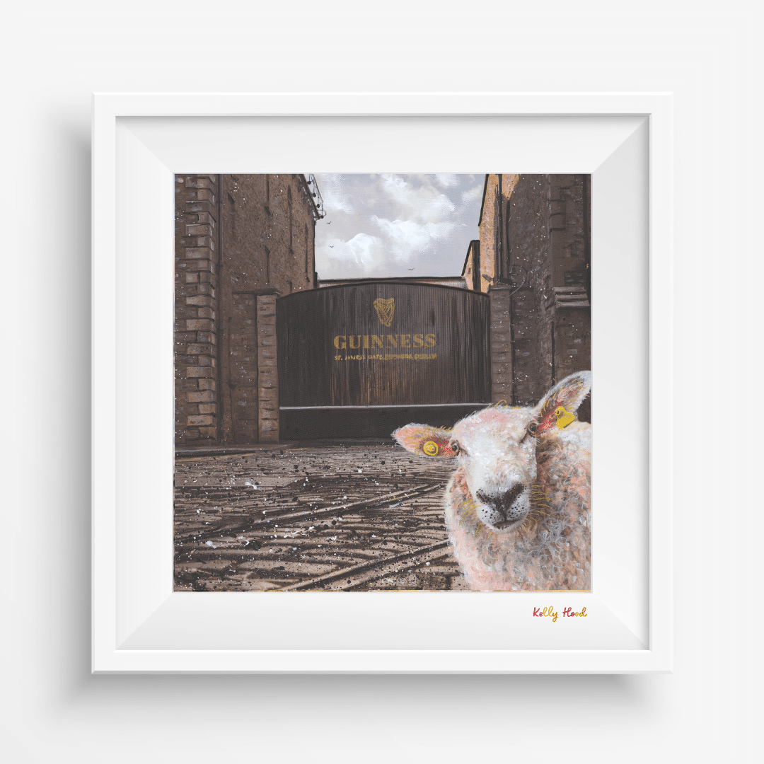 Ewe selfie@ St. James’ Gate – Co. Dublin