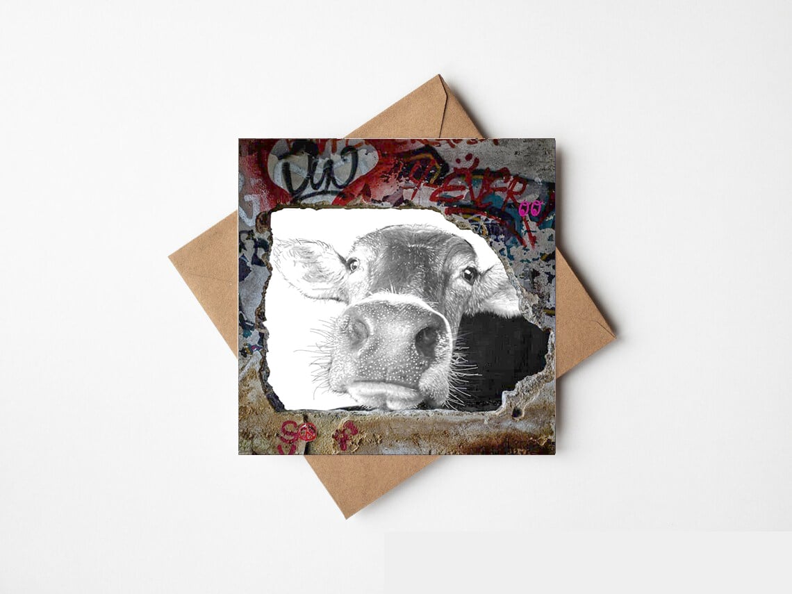 Gorgeous George - The Greeting card