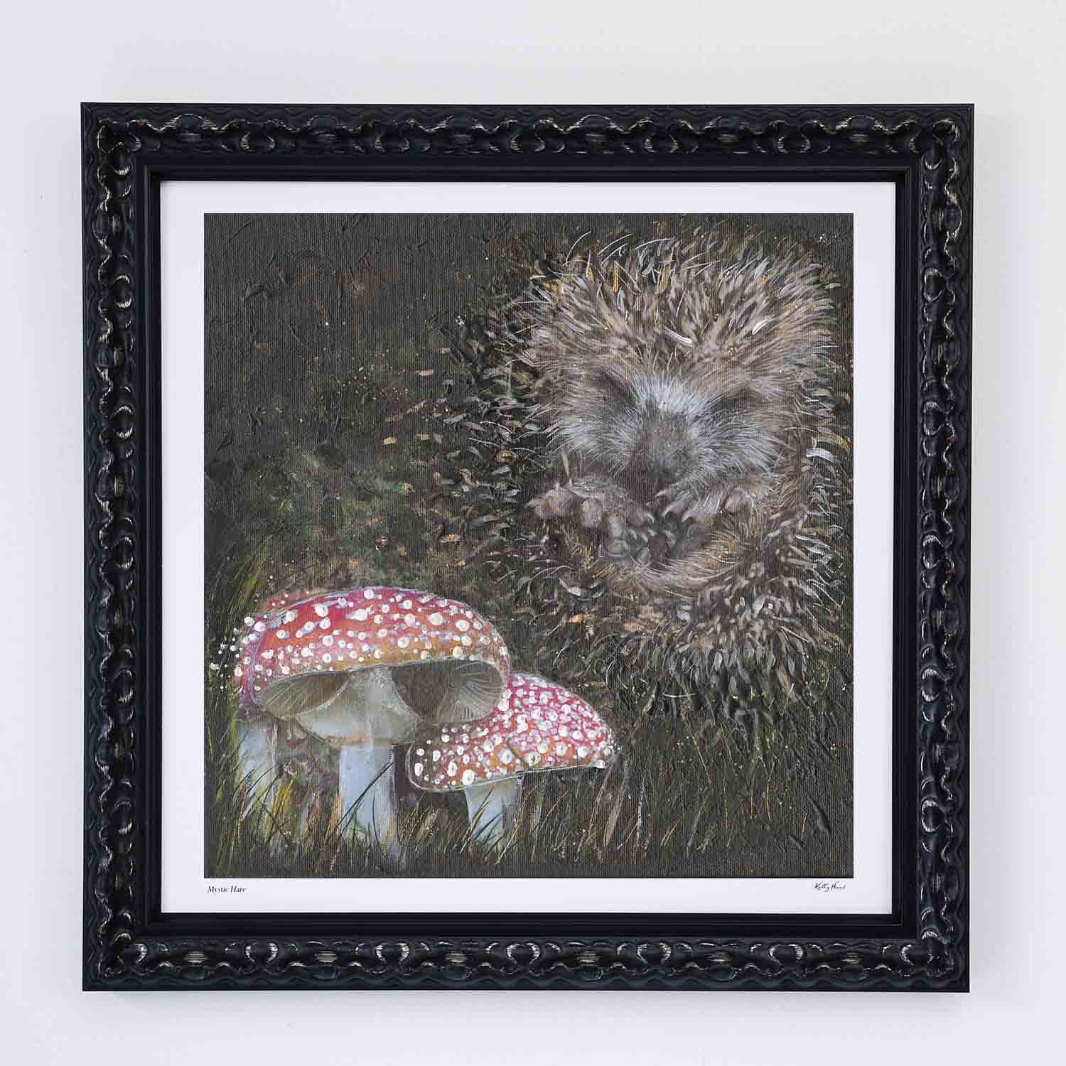 FRAMED Limited Edition Print THE BORN WILD COLLECTION – The Hedgehug