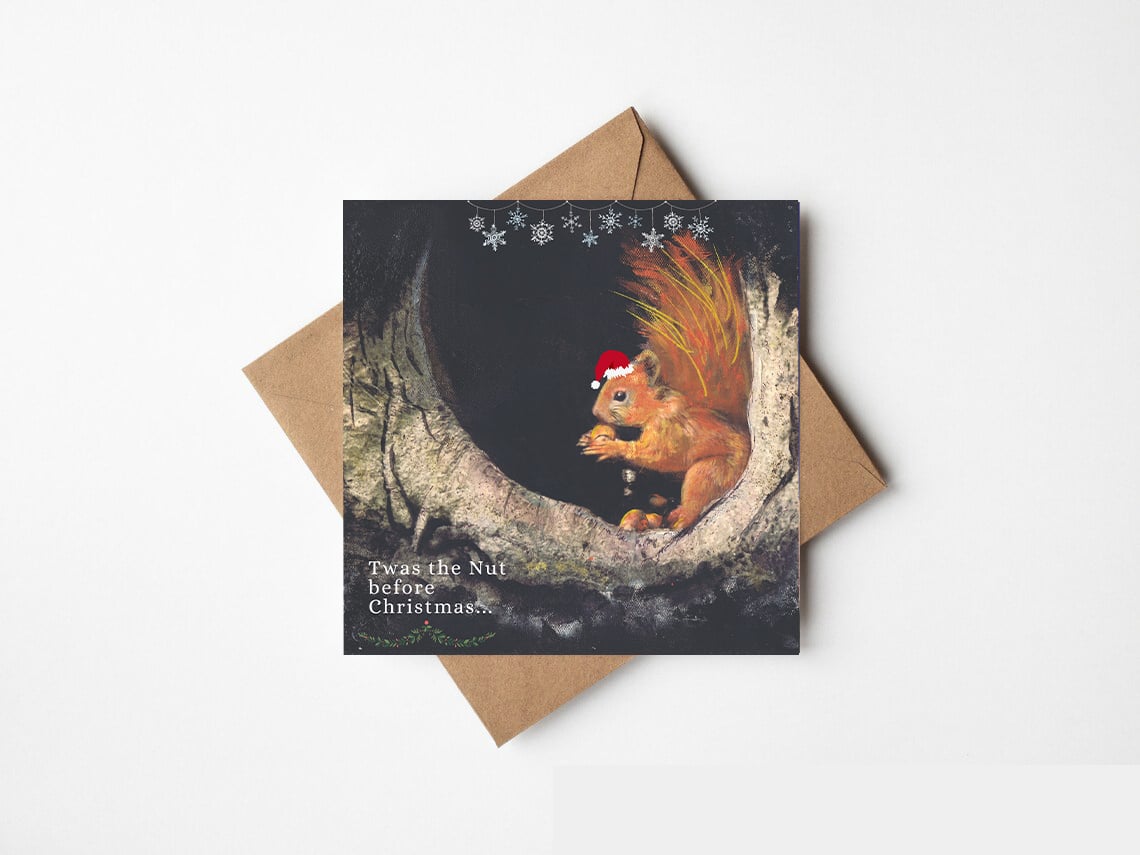 Twas the Nut before Christmas-The Greeting Card