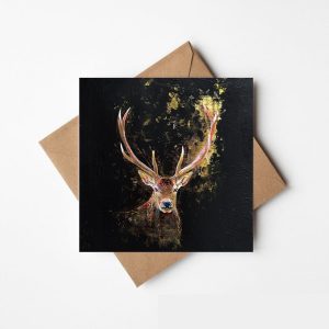 Mystic Stag- The Greeting card